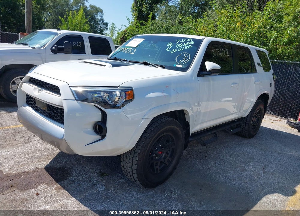 2020 TOYOTA 4RUNNER TRD OFF ROAD VIN: JTEBU5JRXL5798548
