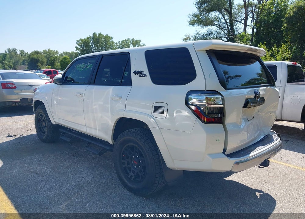 2020 TOYOTA 4RUNNER TRD OFF ROAD VIN: JTEBU5JRXL5798548