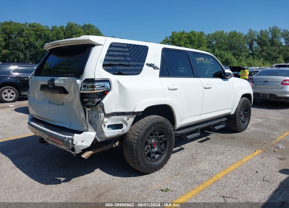 2020 TOYOTA 4RUNNER TRD OFF ROAD VIN: JTEBU5JRXL5798548