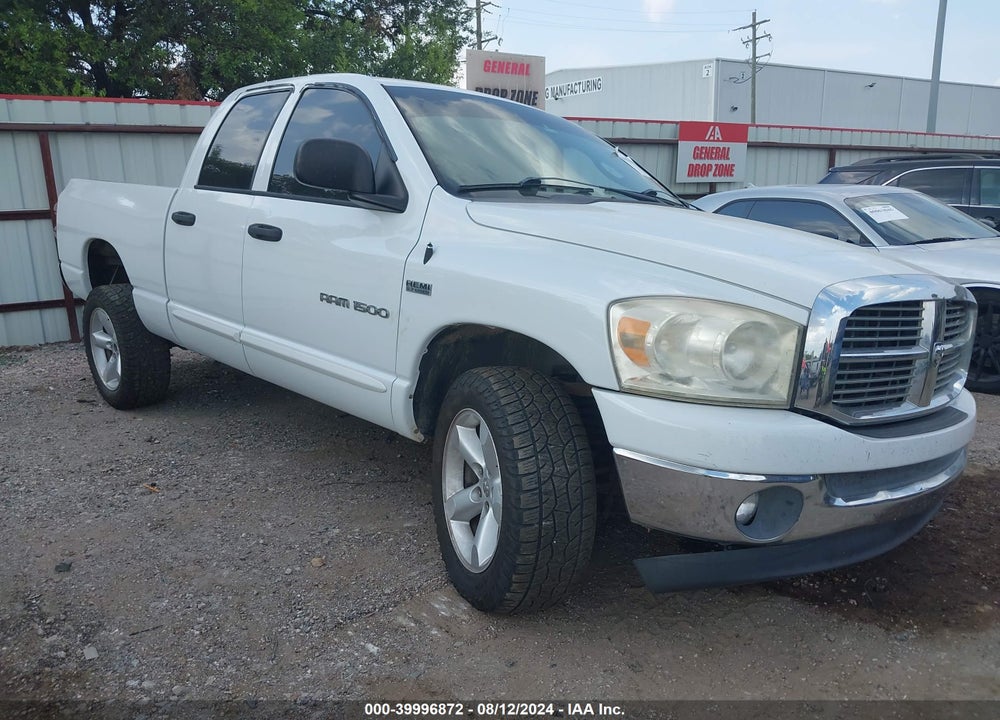2007 DODGE RAM 1500 SLT/TRX4 OFF ROAD/SPORT VIN: 1D7HU18257S141105