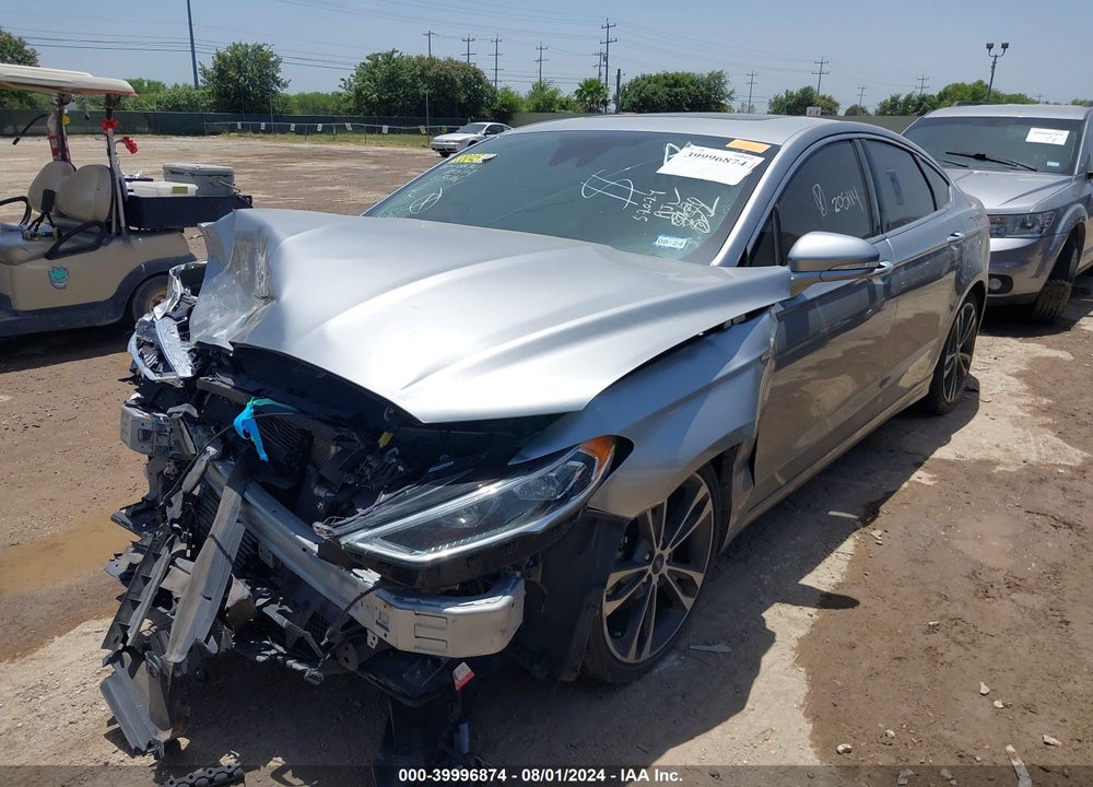 2020 FORD FUSION TITANIUM VIN: 3FA6P0D97LR205114