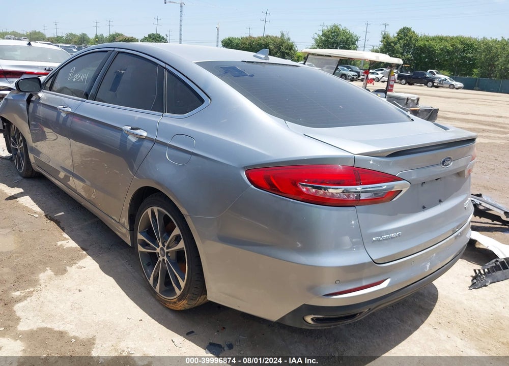 2020 FORD FUSION TITANIUM VIN: 3FA6P0D97LR205114