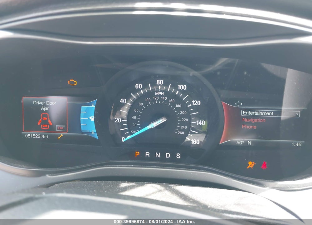 2020 FORD FUSION TITANIUM VIN: 3FA6P0D97LR205114
