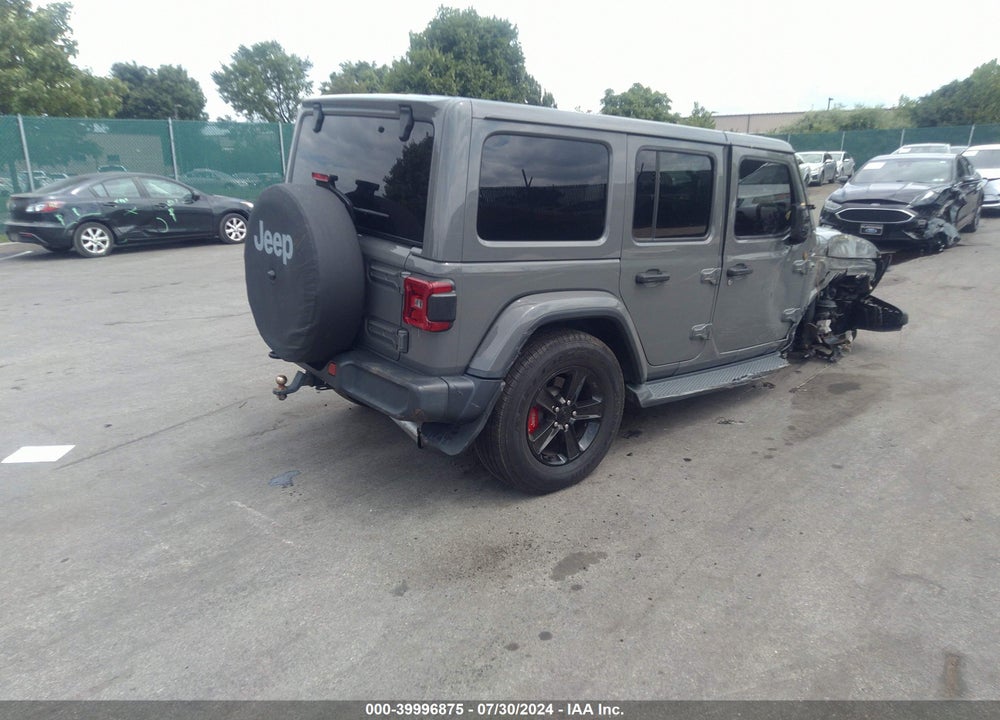 2019 JEEP WRANGLER UNLIMITED SAHARA ALTITUDE 4X4 VIN: 1C4HJXEN9KW648384