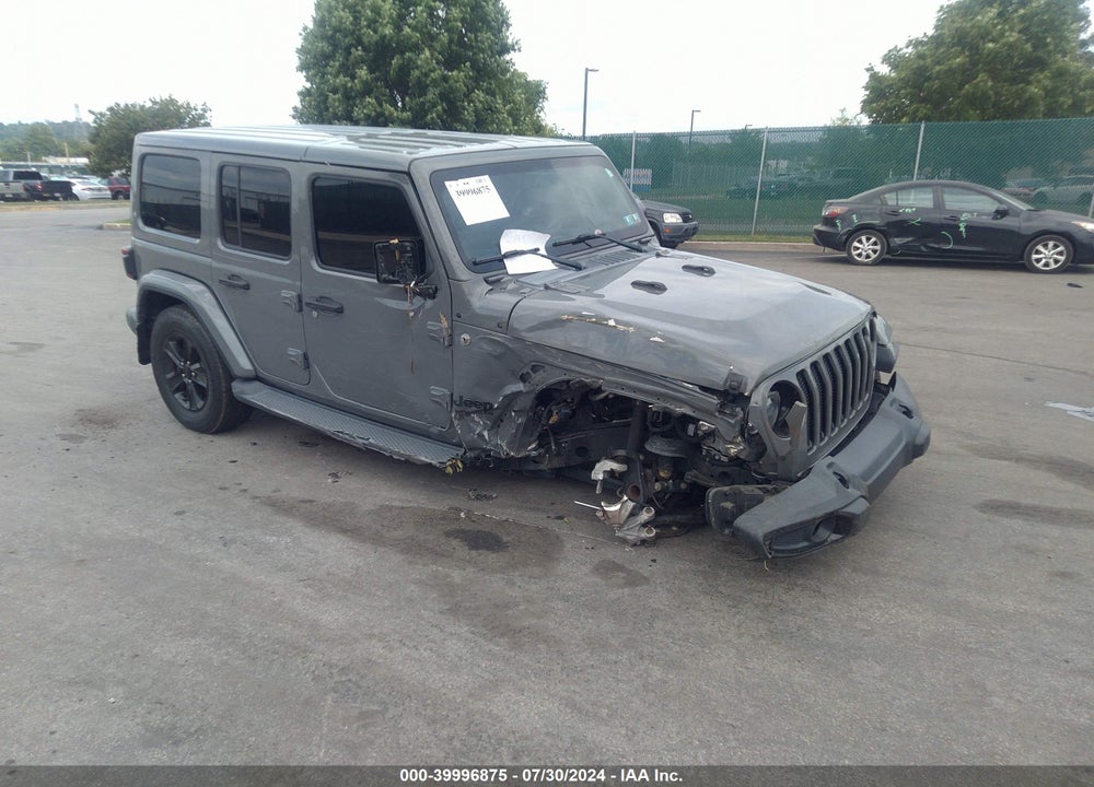 2019 JEEP WRANGLER UNLIMITED SAHARA ALTITUDE 4X4 VIN: 1C4HJXEN9KW648384