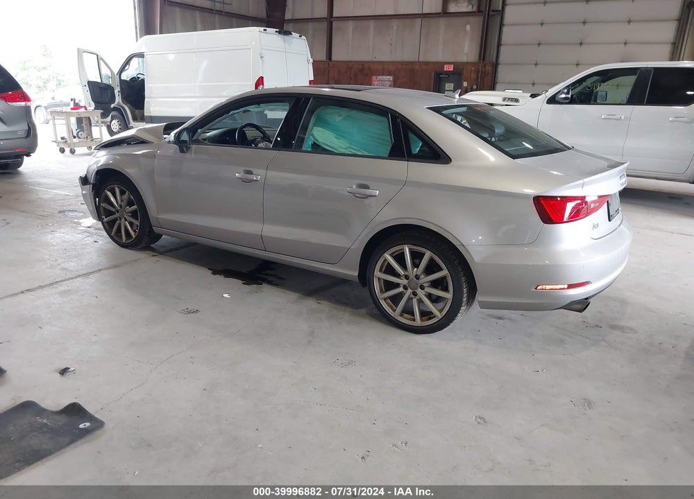 2015 AUDI A3 2.0T PREMIUM VIN: WAUBFGFF2F1080588