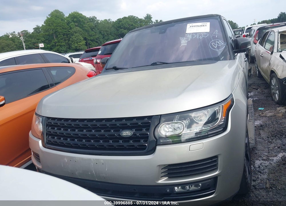 2015 LAND ROVER RANGE ROVER VIN: SALGS2VF7FA219096