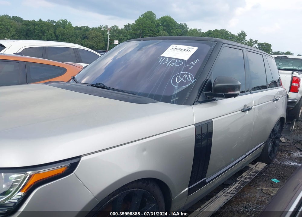 2015 LAND ROVER RANGE ROVER VIN: SALGS2VF7FA219096