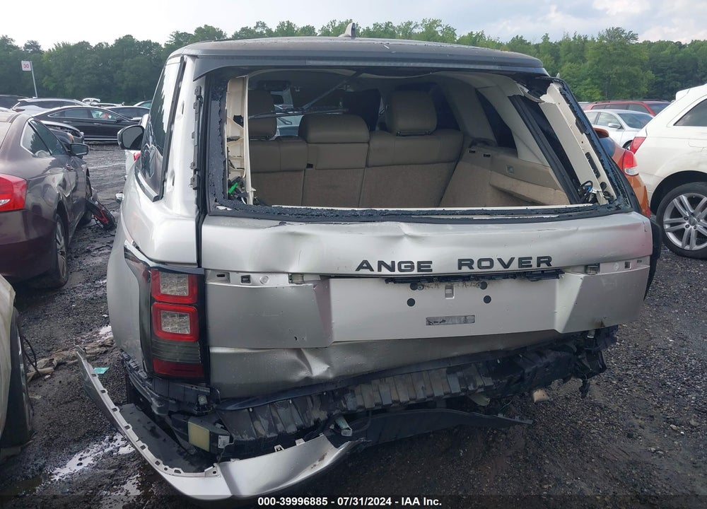 2015 LAND ROVER RANGE ROVER VIN: SALGS2VF7FA219096