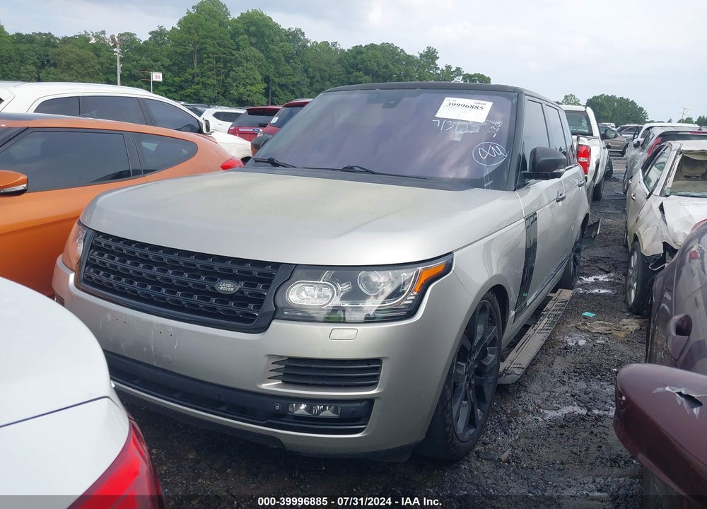 2015 LAND ROVER RANGE ROVER VIN: SALGS2VF7FA219096