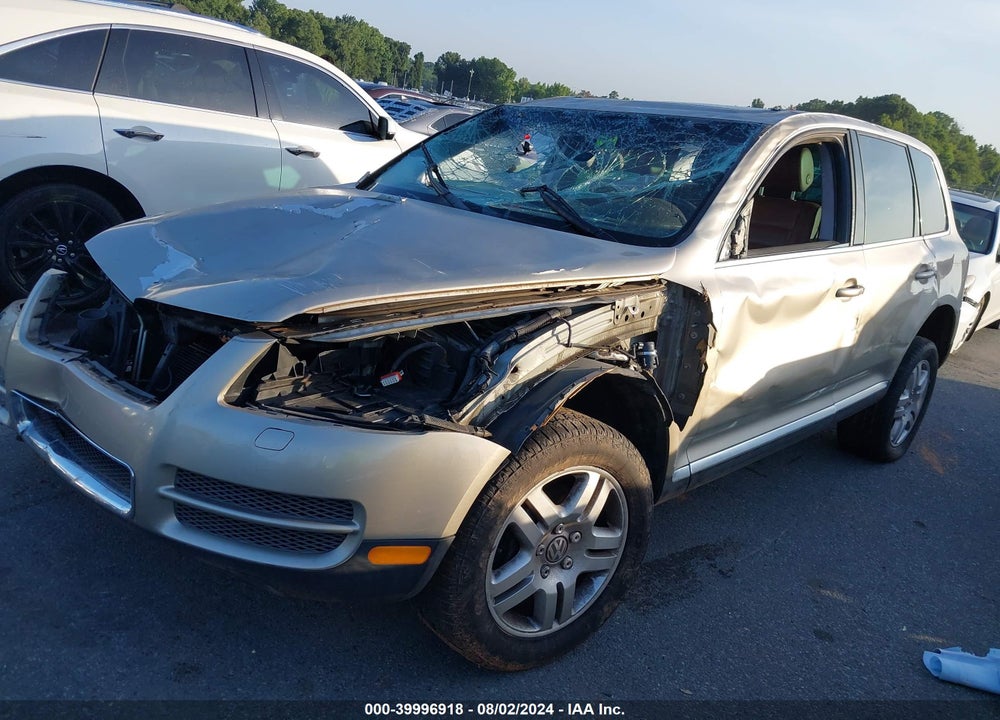 2004 VOLKSWAGEN TOUAREG V8 VIN: WVGCM77L34D049844