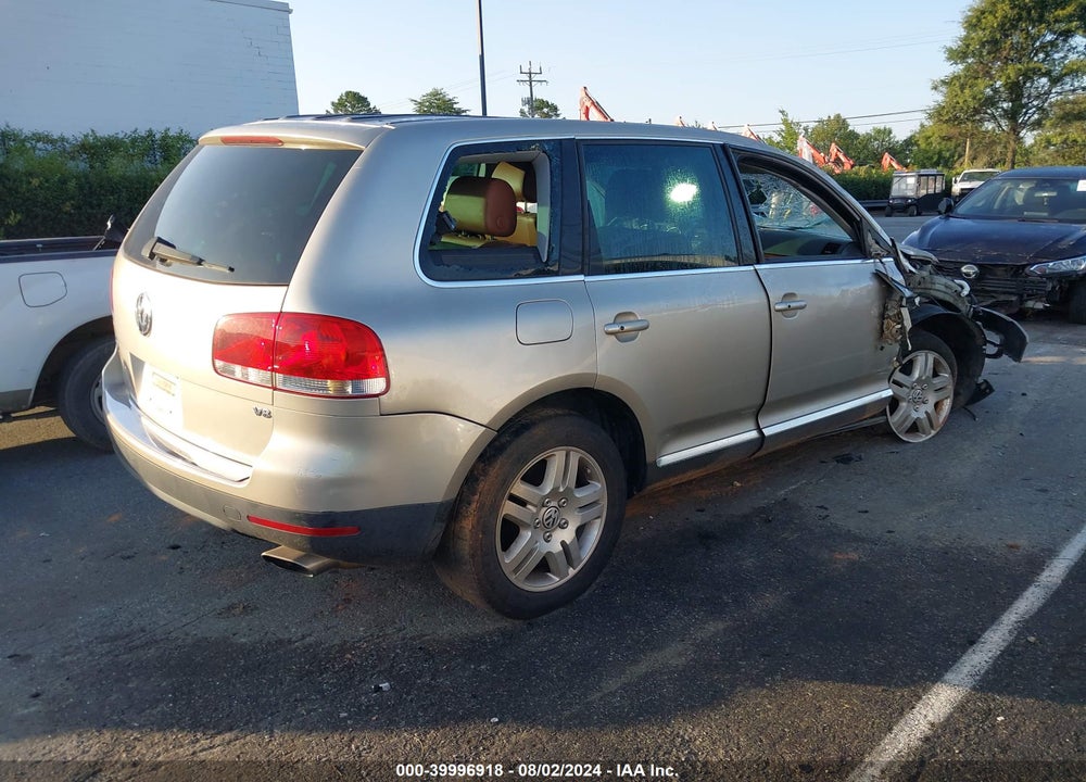 2004 VOLKSWAGEN TOUAREG V8 VIN: WVGCM77L34D049844