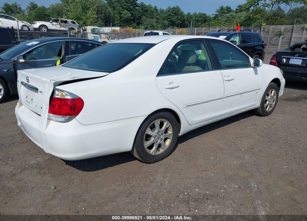 2006 TOYOTA CAMRY XLE V6 VIN: 4T1BF30K26U633493