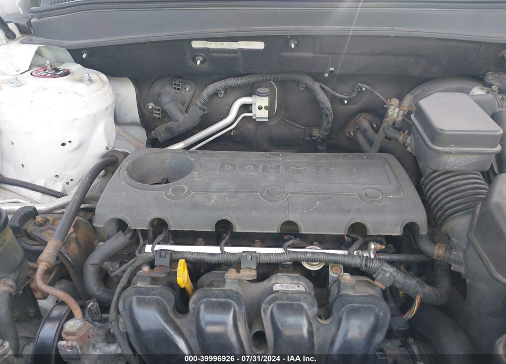 2010 HYUNDAI SANTA FE GLS VIN: 5NMSGDAB1AH349004