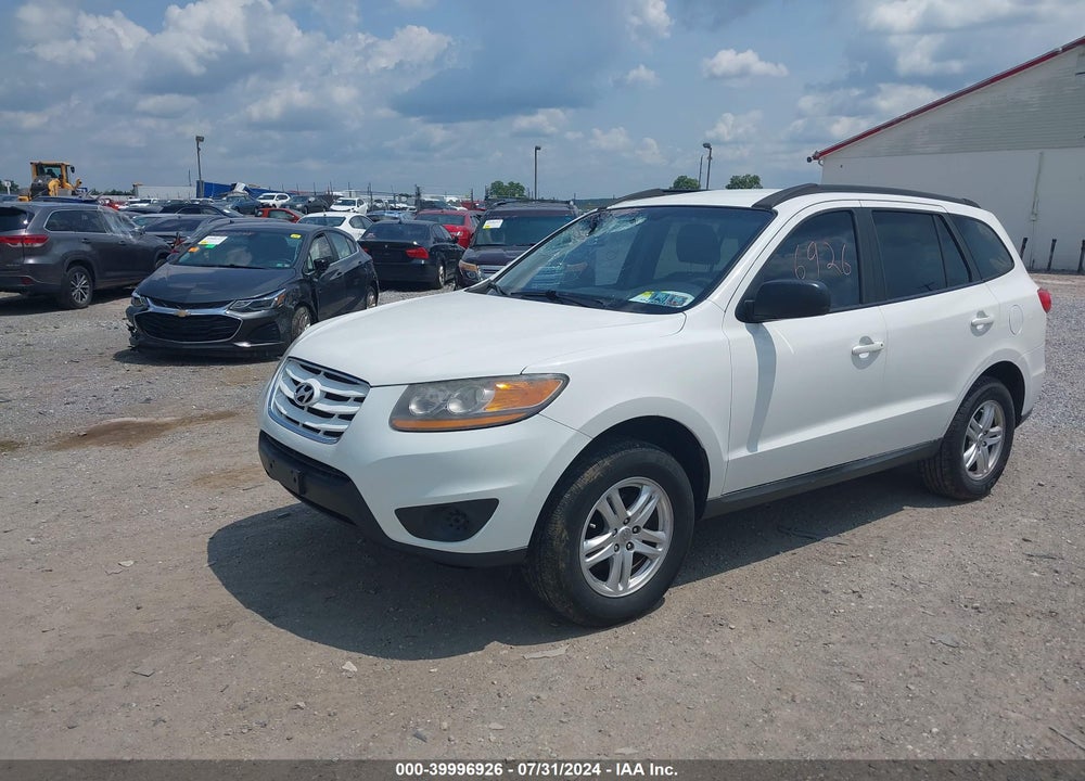2010 HYUNDAI SANTA FE GLS VIN: 5NMSGDAB1AH349004