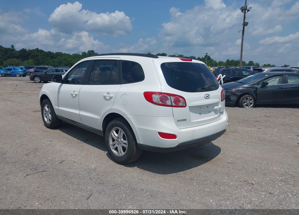 2010 HYUNDAI SANTA FE GLS VIN: 5NMSGDAB1AH349004