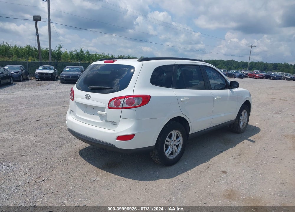 2010 HYUNDAI SANTA FE GLS VIN: 5NMSGDAB1AH349004