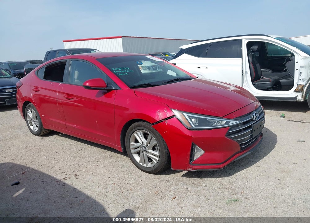 2019 HYUNDAI ELANTRA SEL VIN: 5NPD84LF2KH405462