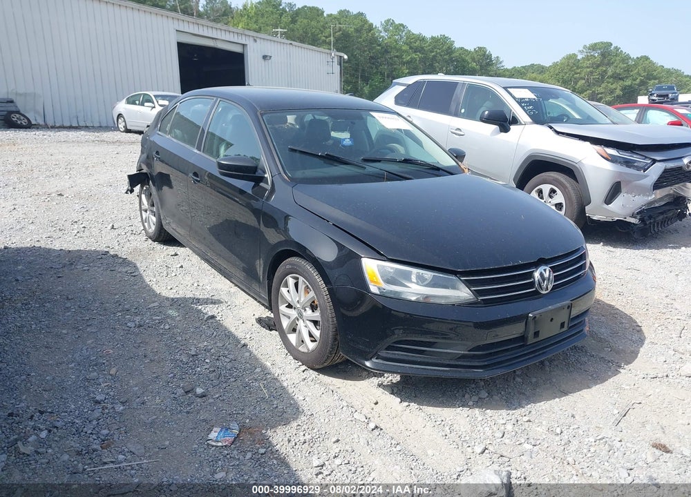 2015 VOLKSWAGEN JETTA 1.8T SE VIN: 3VWD07AJ1FM338723
