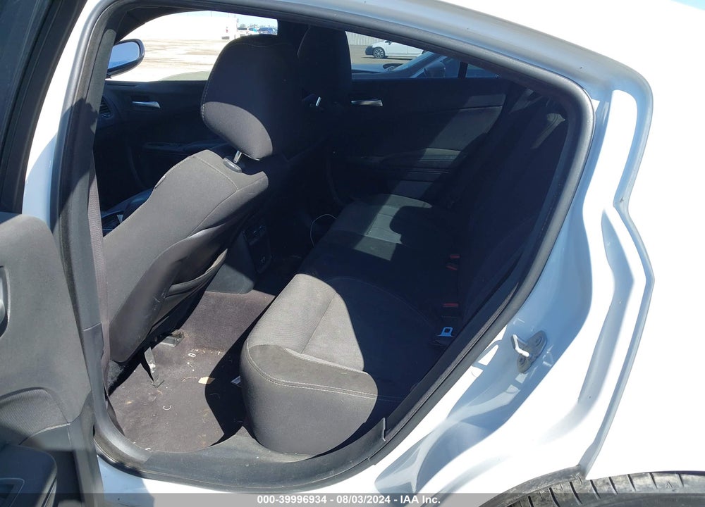 2018 DODGE CHARGER SXT RWD VIN: 2C3CDXBG1JH196293