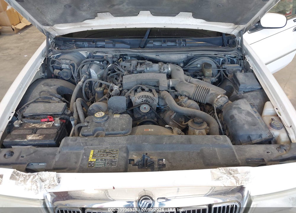 2004 MERCURY GRAND MARQUIS LS VIN: 2MEFM75W64X677421