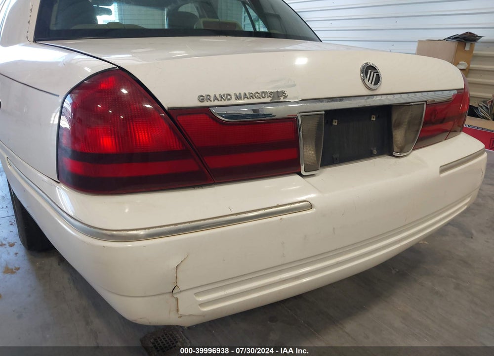2004 MERCURY GRAND MARQUIS LS VIN: 2MEFM75W64X677421