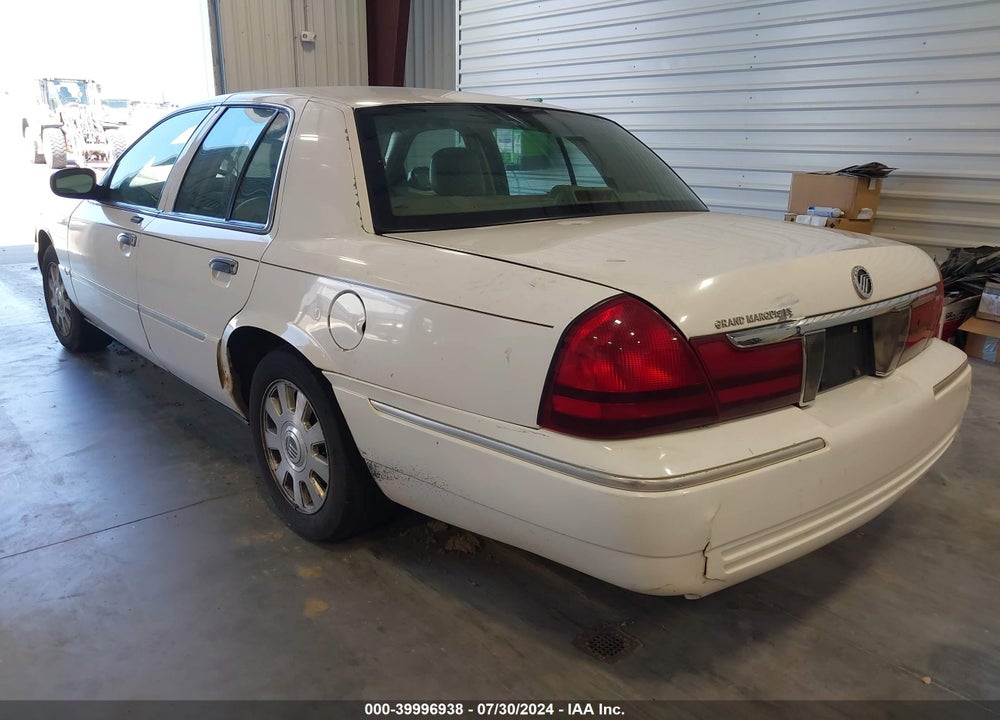 2004 MERCURY GRAND MARQUIS LS VIN: 2MEFM75W64X677421
