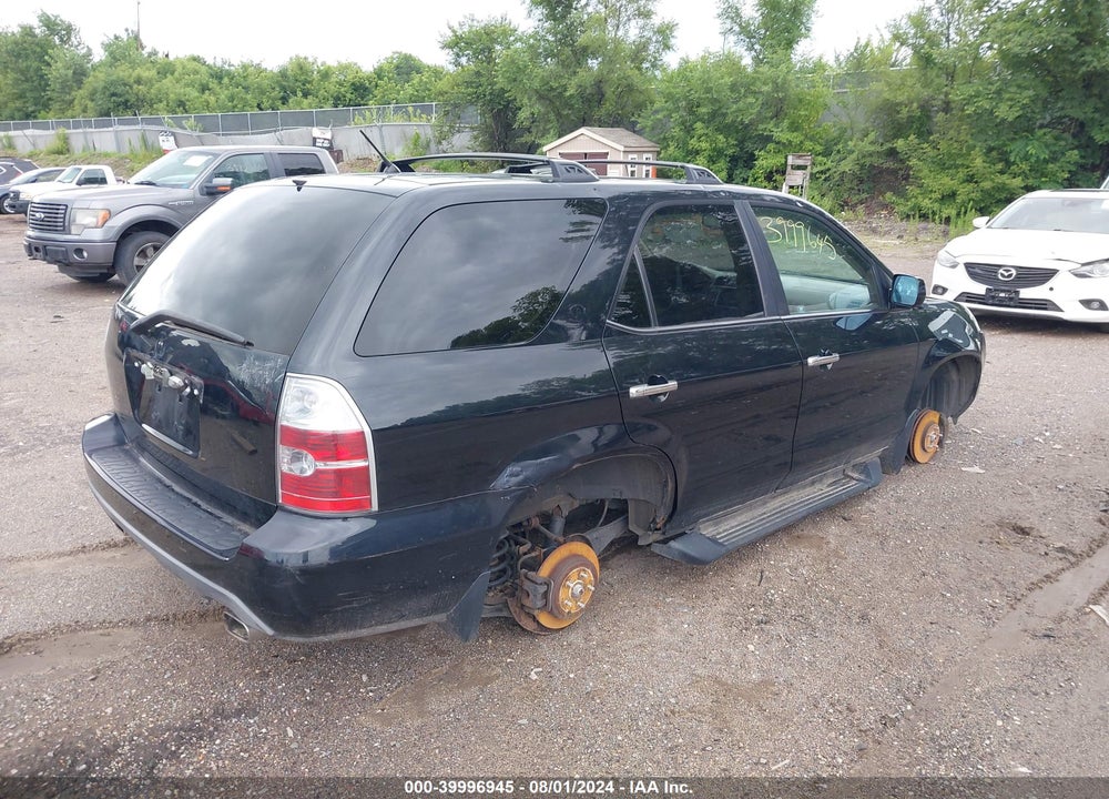 2004 ACURA MDX VIN: 2HNYD18924H524570