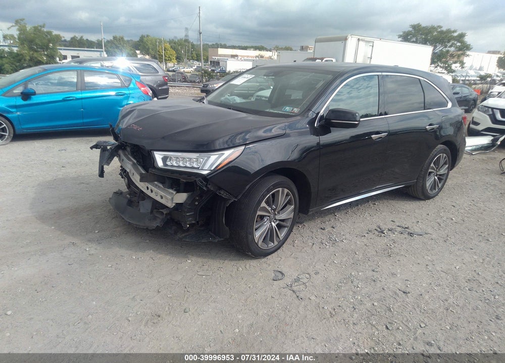 2017 ACURA MDX TECHNOLOGY PACKAGE VIN: 5FRYD4H50HB009937