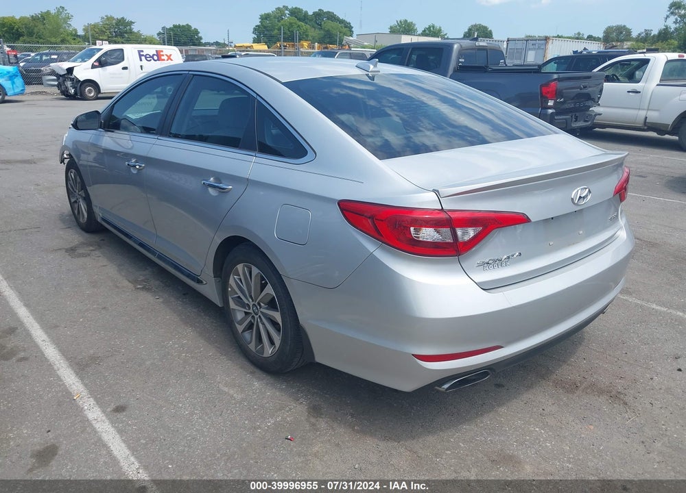 2017 HYUNDAI SONATA SPORT VIN: 5NPE34AF6HH500623