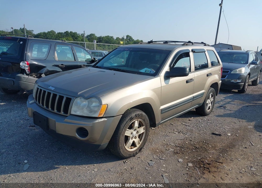 2005 JEEP GRAND CHEROKEE LAREDO VIN: 1J4GR48K95C513670