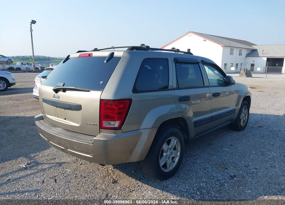2005 JEEP GRAND CHEROKEE LAREDO VIN: 1J4GR48K95C513670