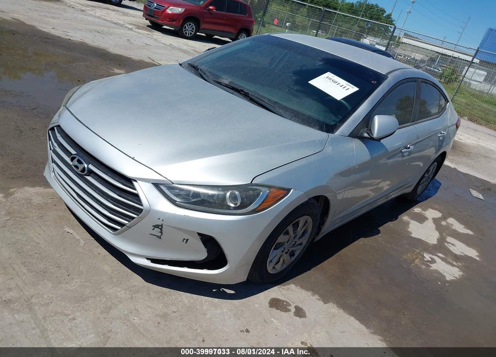 2017 HYUNDAI ELANTRA SE VIN: KMHD74LF2HU109449