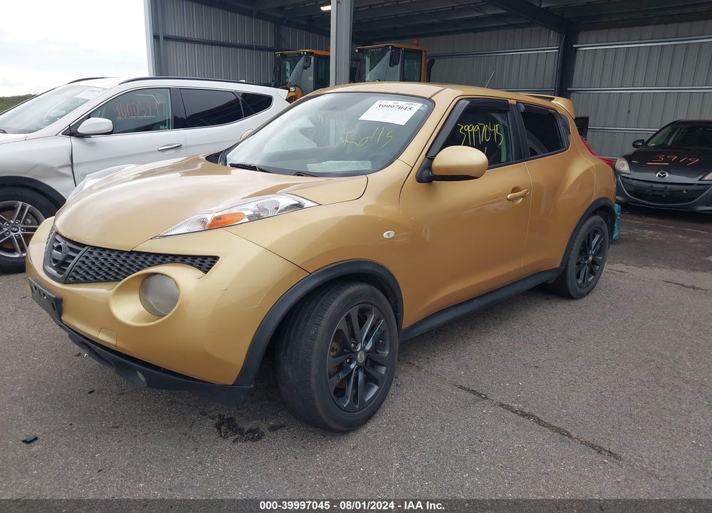 2013 NISSAN JUKE SL VIN: JN8AF5MV8DT206553