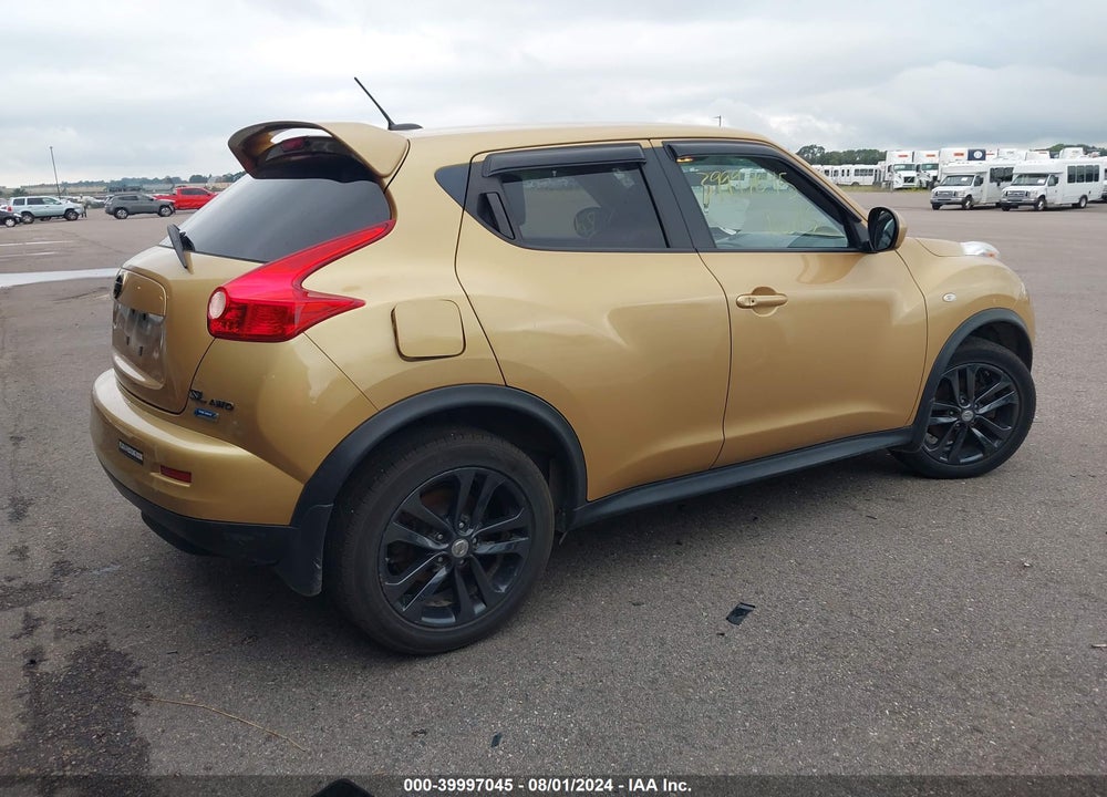 2013 NISSAN JUKE SL VIN: JN8AF5MV8DT206553