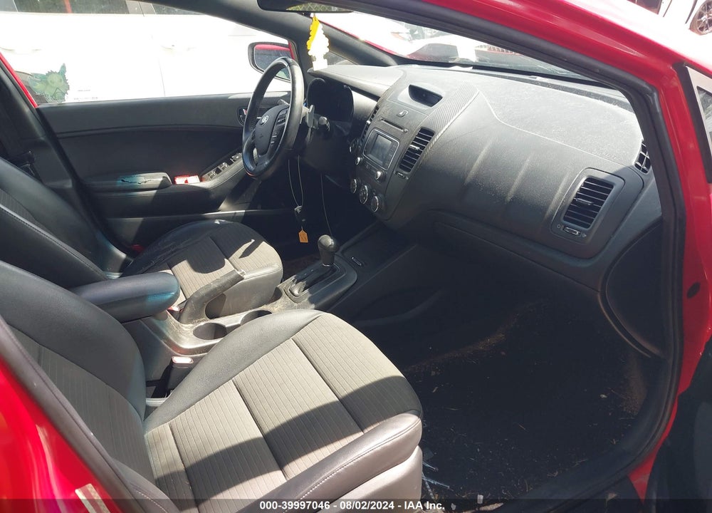 2015 KIA FORTE SX VIN: KNAFZ5A35F5261316