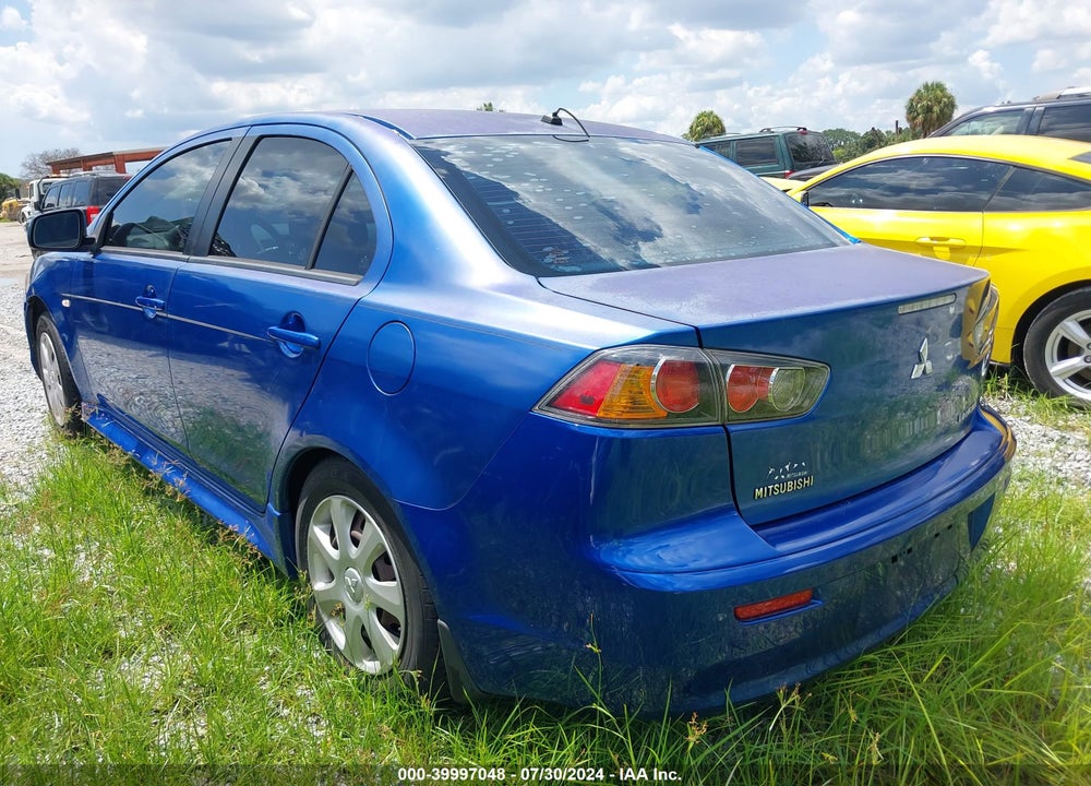 2012 MITSUBISHI LANCER ES VIN: JA32U2FU2CU011807