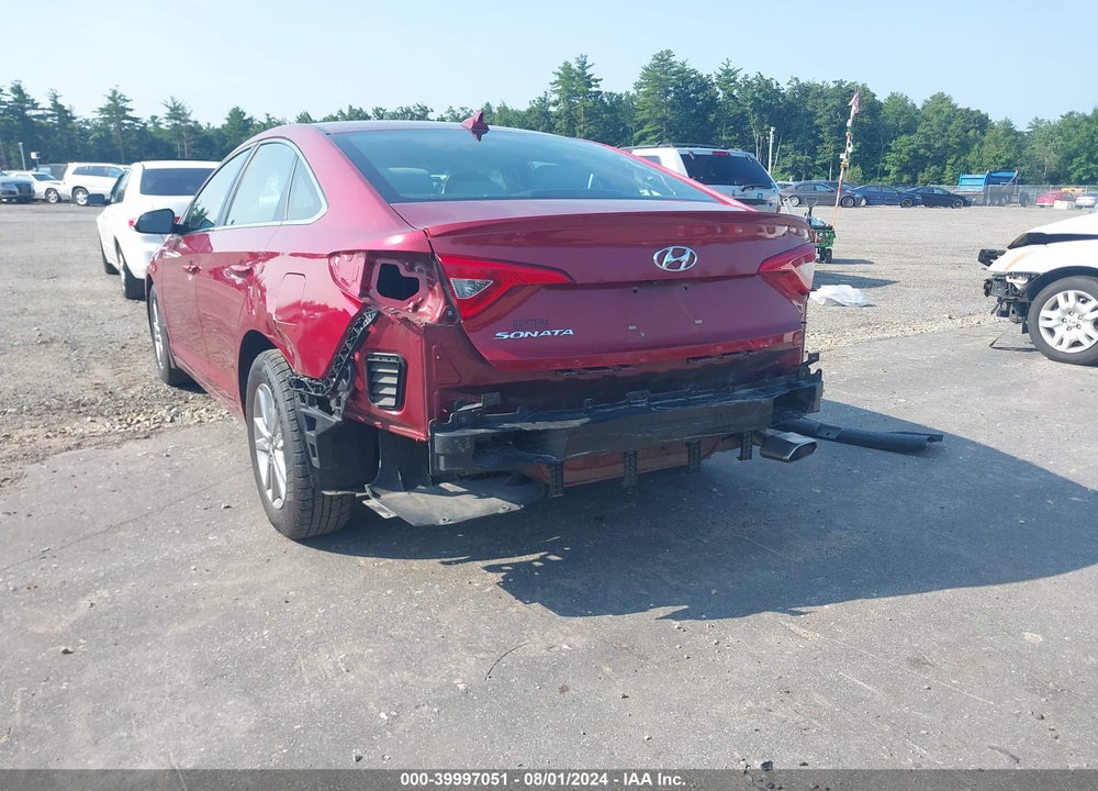 2016 HYUNDAI SONATA SE VIN: 5NPE24AF7GH290440