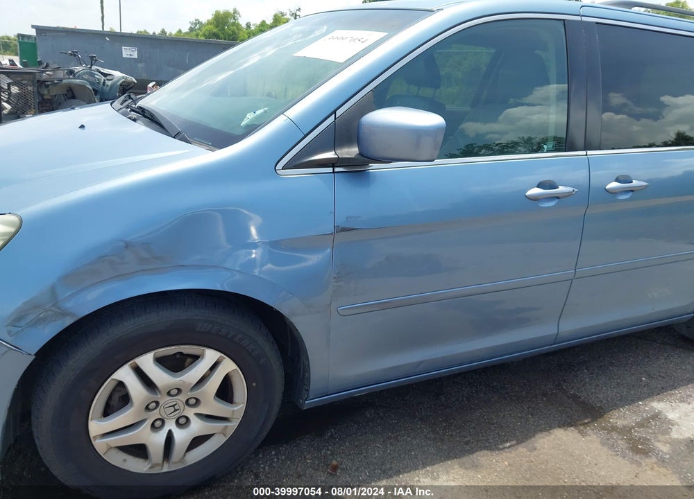 2007 HONDA ODYSSEY EX-L VIN: 5FNRL38777B071466