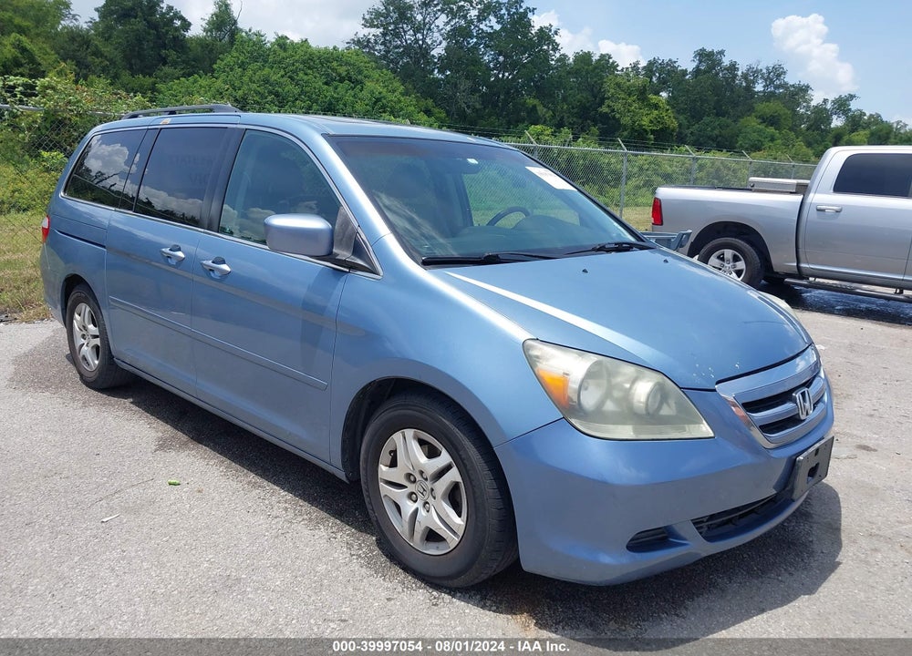 2007 HONDA ODYSSEY EX-L VIN: 5FNRL38777B071466