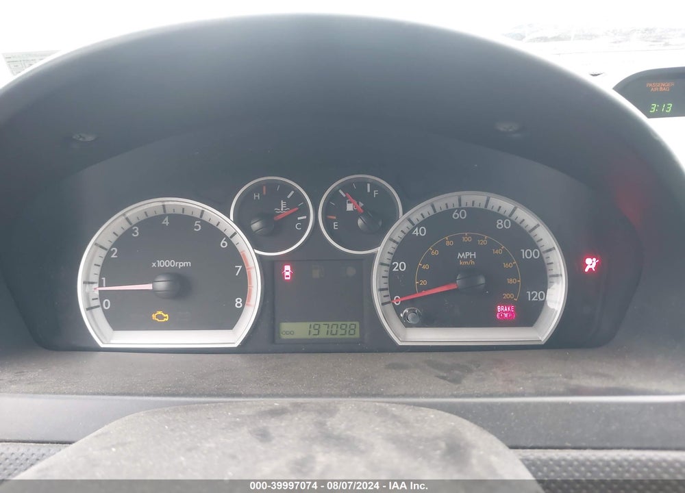 2007 CHEVROLET AVEO VIN: KL1TD56677B124038