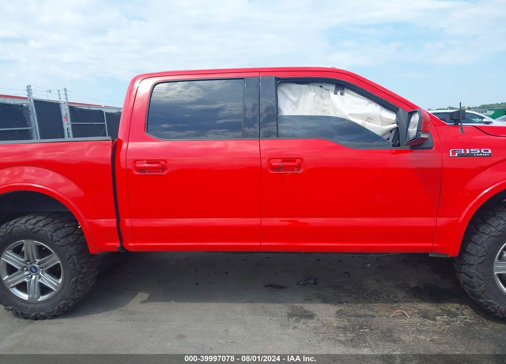2018 FORD F-150 LARIAT VIN: 1FTEW1E57JKD73931