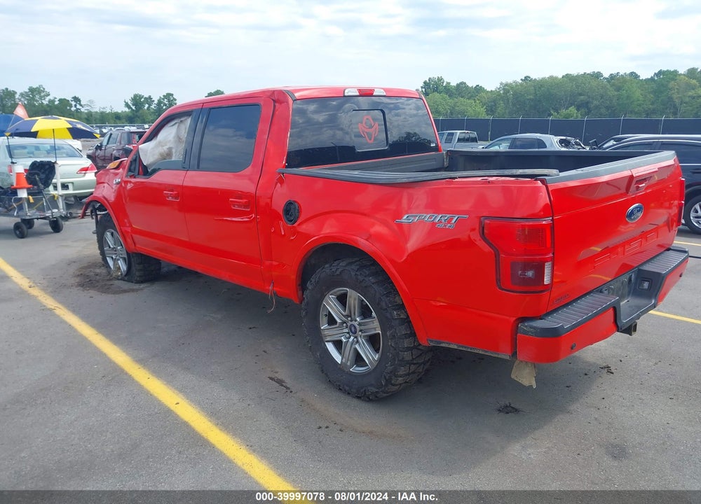 2018 FORD F-150 LARIAT VIN: 1FTEW1E57JKD73931