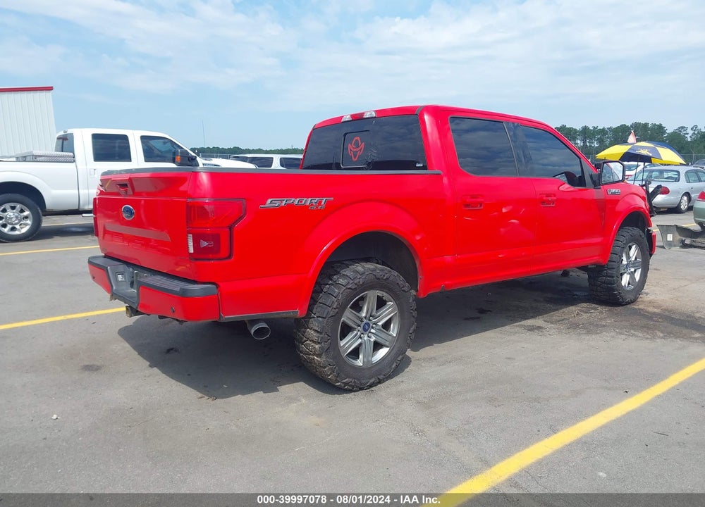 2018 FORD F-150 LARIAT VIN: 1FTEW1E57JKD73931