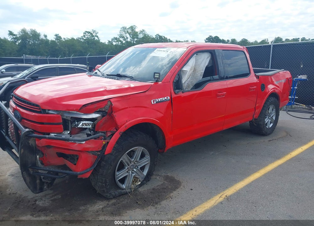 2018 FORD F-150 LARIAT VIN: 1FTEW1E57JKD73931