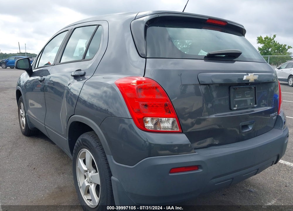 2016 CHEVROLET TRAX 1LS VIN: 3GNCJNSBXGL248184