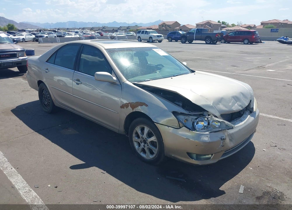 2005 TOYOTA CAMRY XLE V6 VIN: 4T1BF30K75U605803