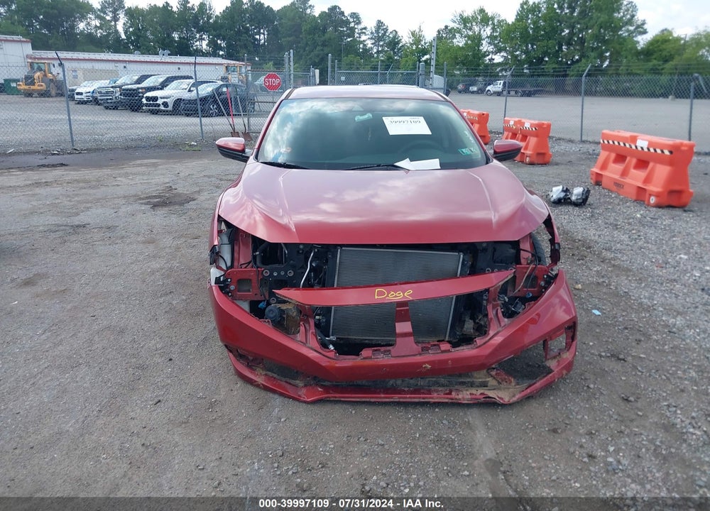 2020 HONDA CIVIC LX VIN: 2HGFC2F61LH598402