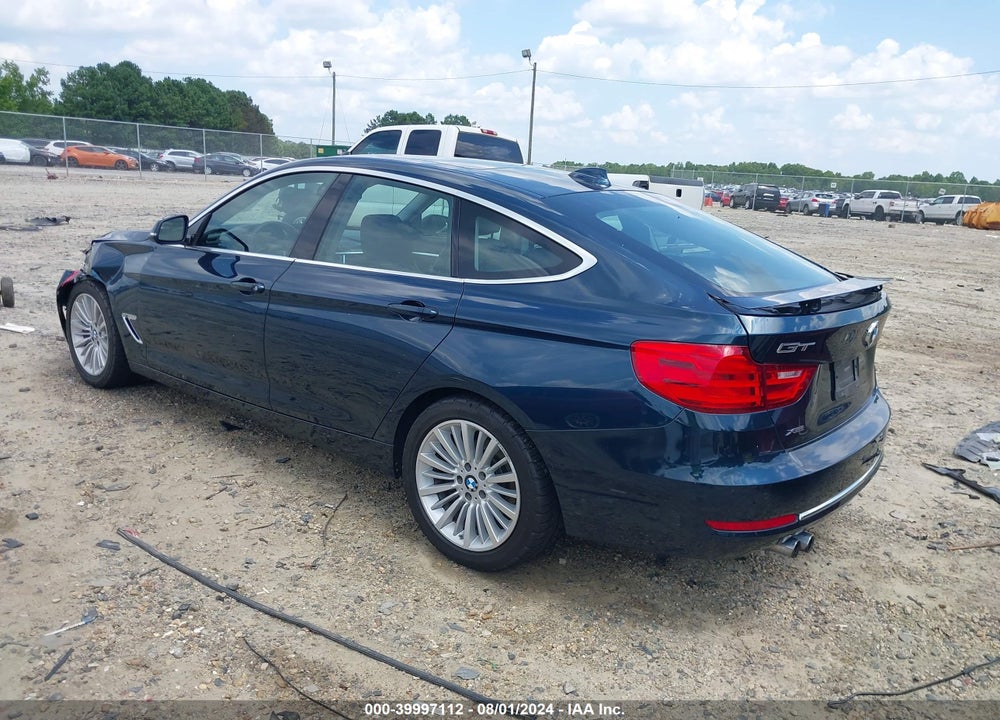 2014 BMW 328I GRAN TURISMO XDRIVE VIN: WBA3X5C59ED559301