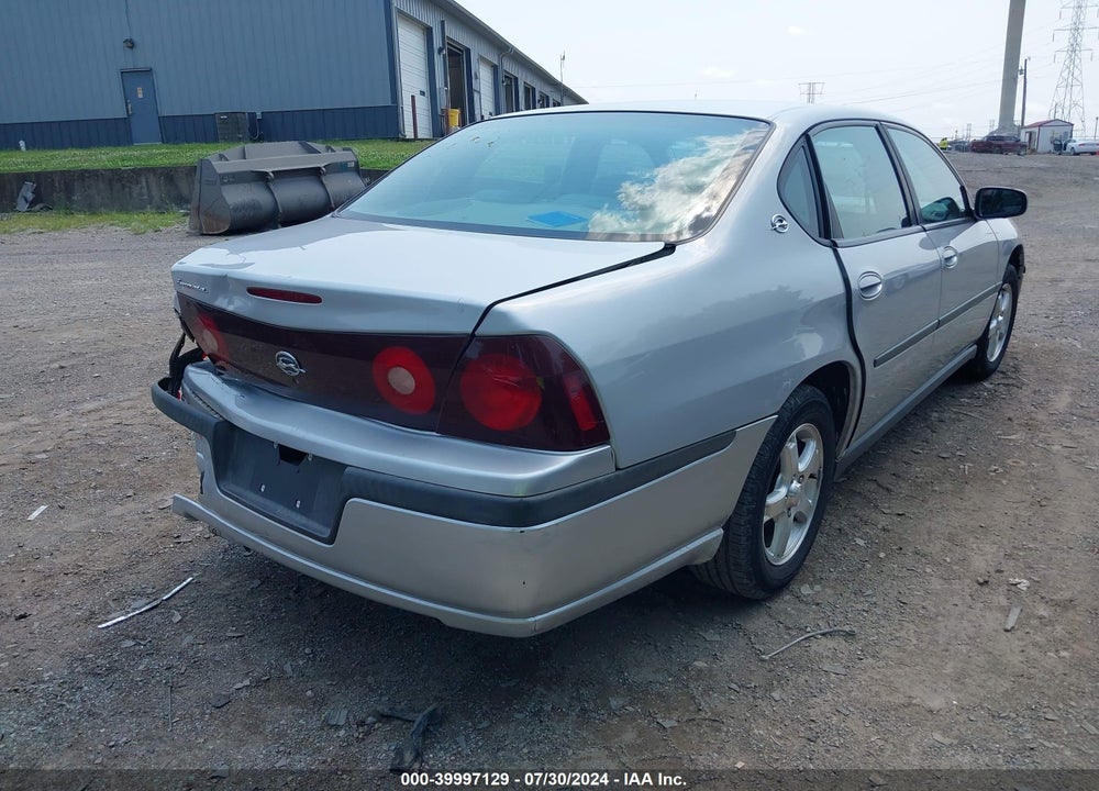 2003 CHEVROLET IMPALA VIN: 2G1WF52E439188233